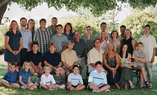 family photo images. The Sobon Family